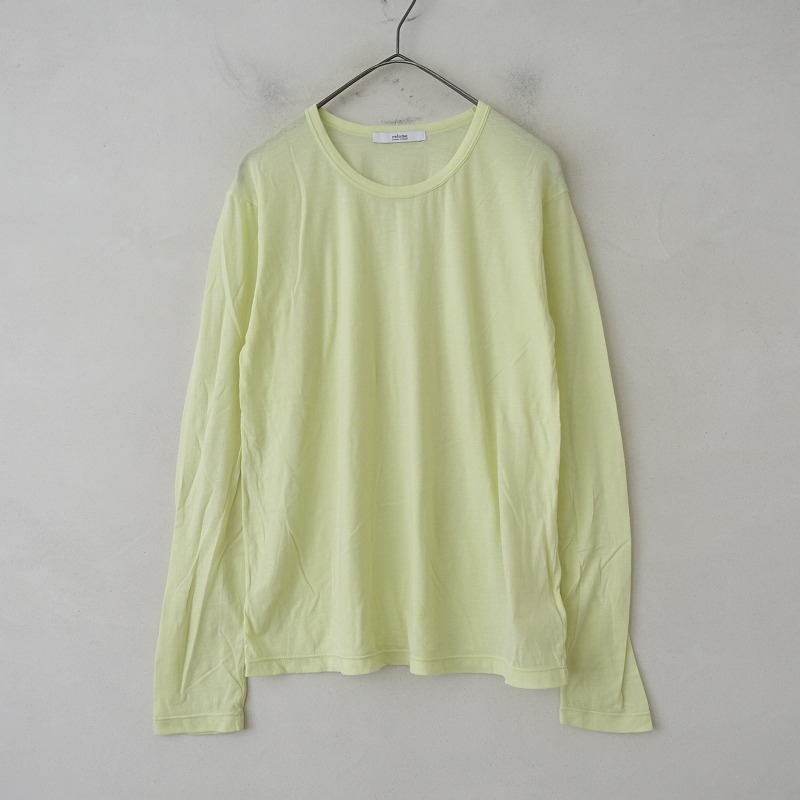 【2025】ジャーナルスタンダード レリューム JOURNAL STANDARD relume *シアークルーネックTシャツ*F長袖(33-2508-353)【90I52】拍卖