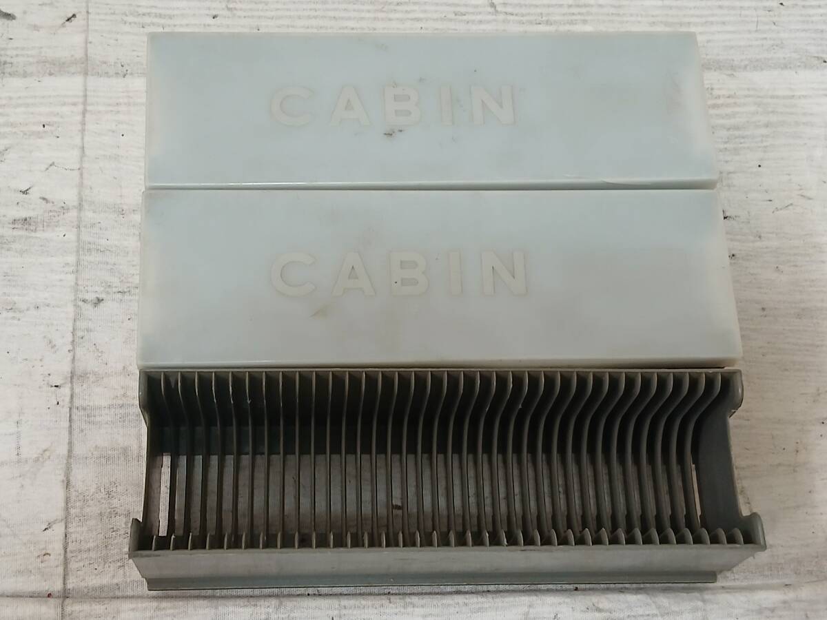 3点 スライドマガジン CABIN キャビン ケース プロジェクター 映写機 まとめ セット 5752拍卖