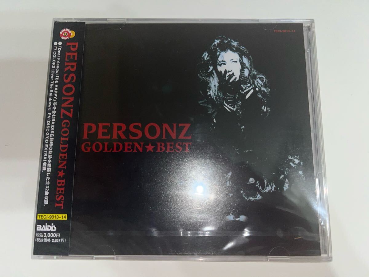 【送料込即決】未開封新品 PERSONZ ゴールデン☆ベスト パーソンズ ■ 2CD拍卖