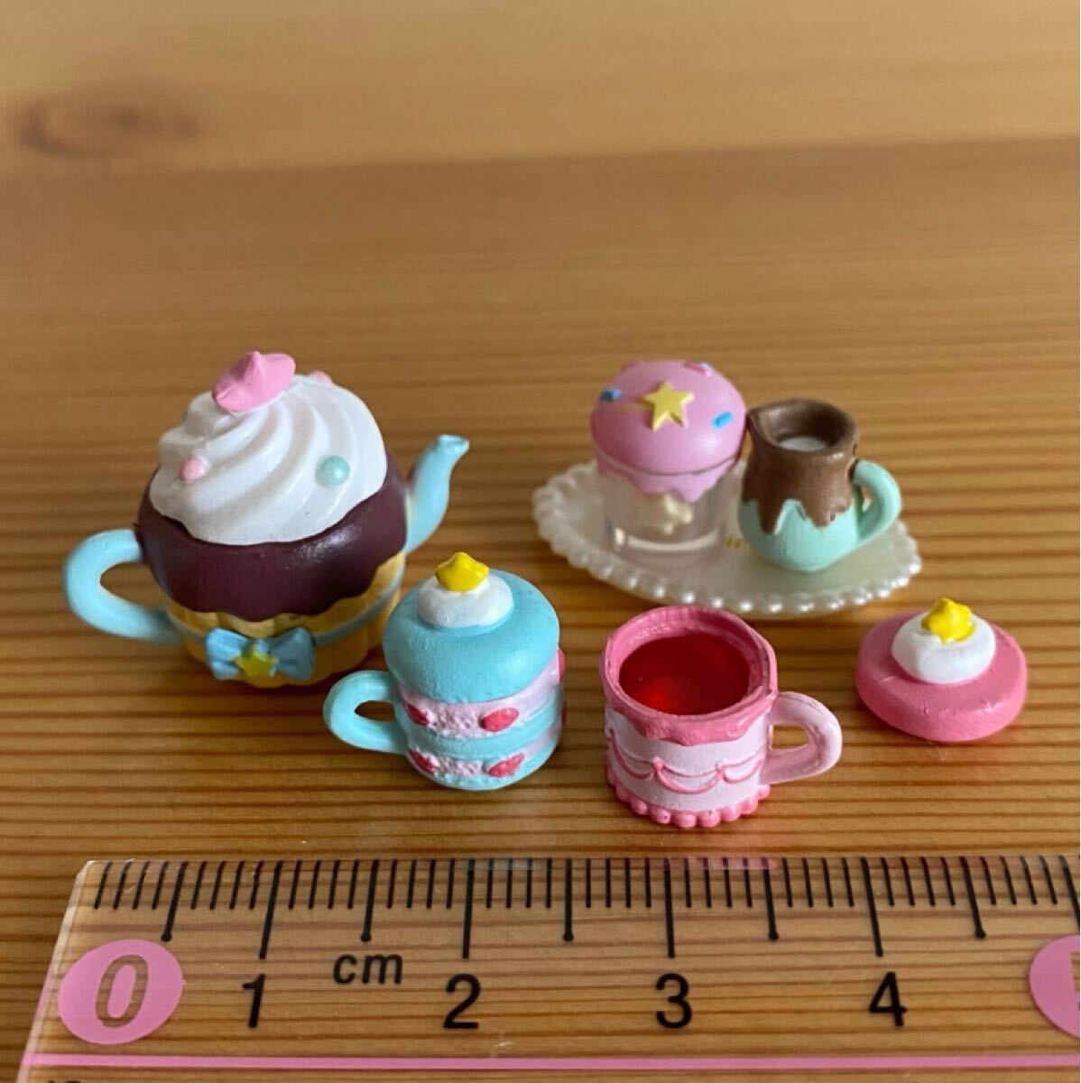 リーメント(単品)*ティーセット*ぷちサンプル バラ売り ミニチュア Re-Ment パステルスイーツルーム キキララ サンリオ 紅茶拍卖