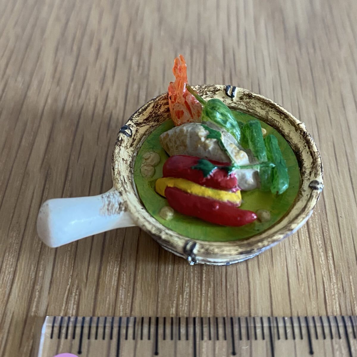 リーメント(単品)*グリーンカレー*ぷちサンプル バラ売り ミニチュア Re-Ment カフェめし拍卖