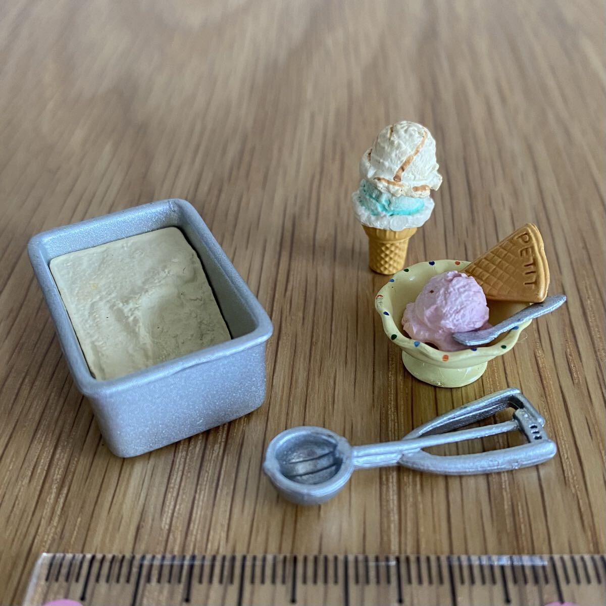 リーメント ぷちキッチン アイスクリーム ミニチュア ぷちサンプル ドールハウス デザート拍卖
