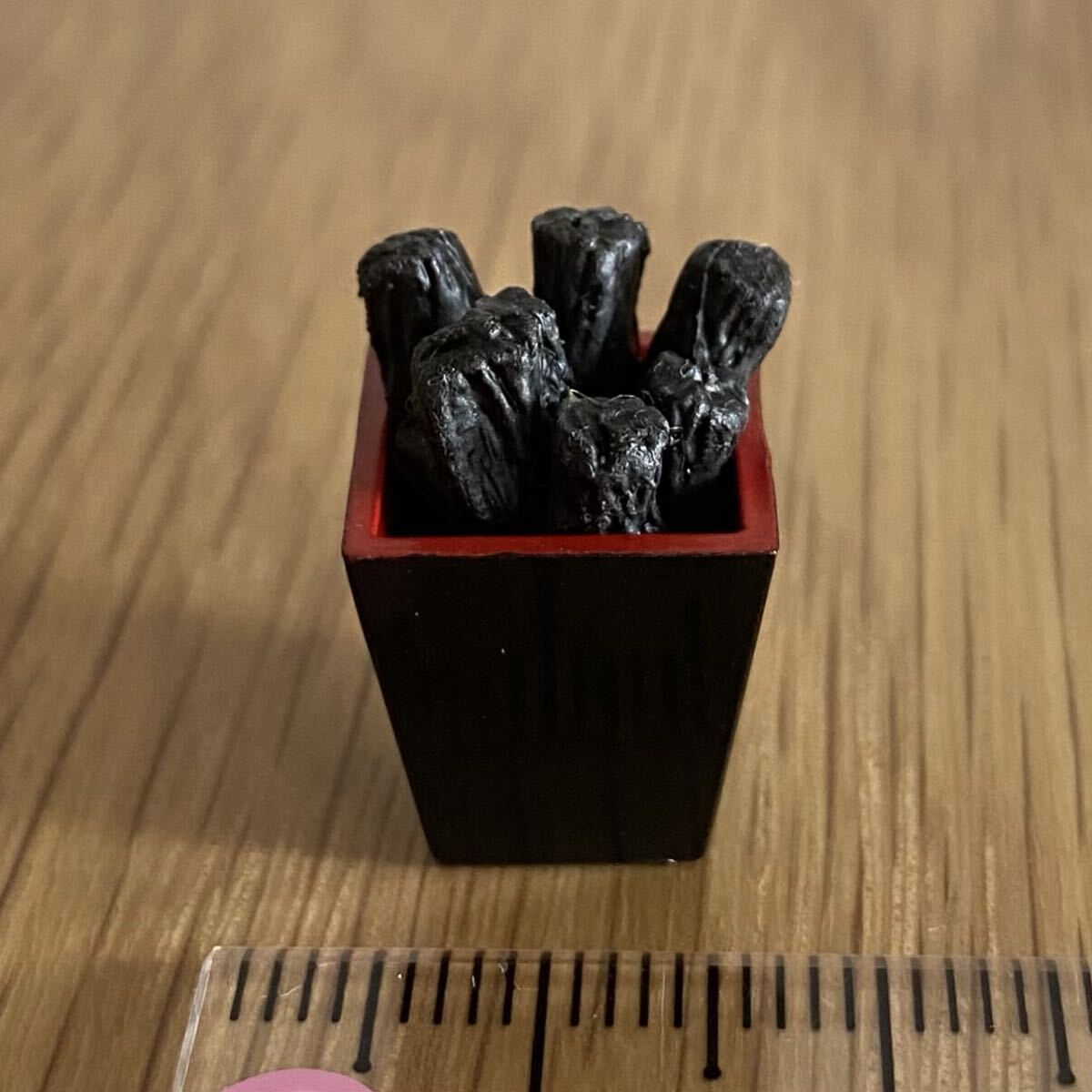 リーメント(単品)*木炭*ぷちサンプル バラ売り ミニチュア Re-Ment 和室 こだわりルームコレクション拍卖