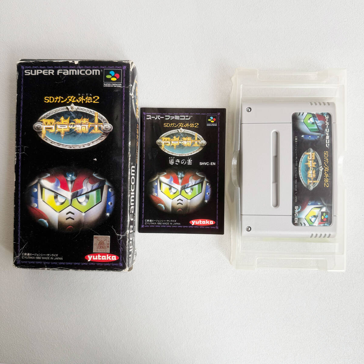 M7-1342 SFCSDガンダム外伝2 円卓の騎士 スーパーファミコン 動作確認済拍卖