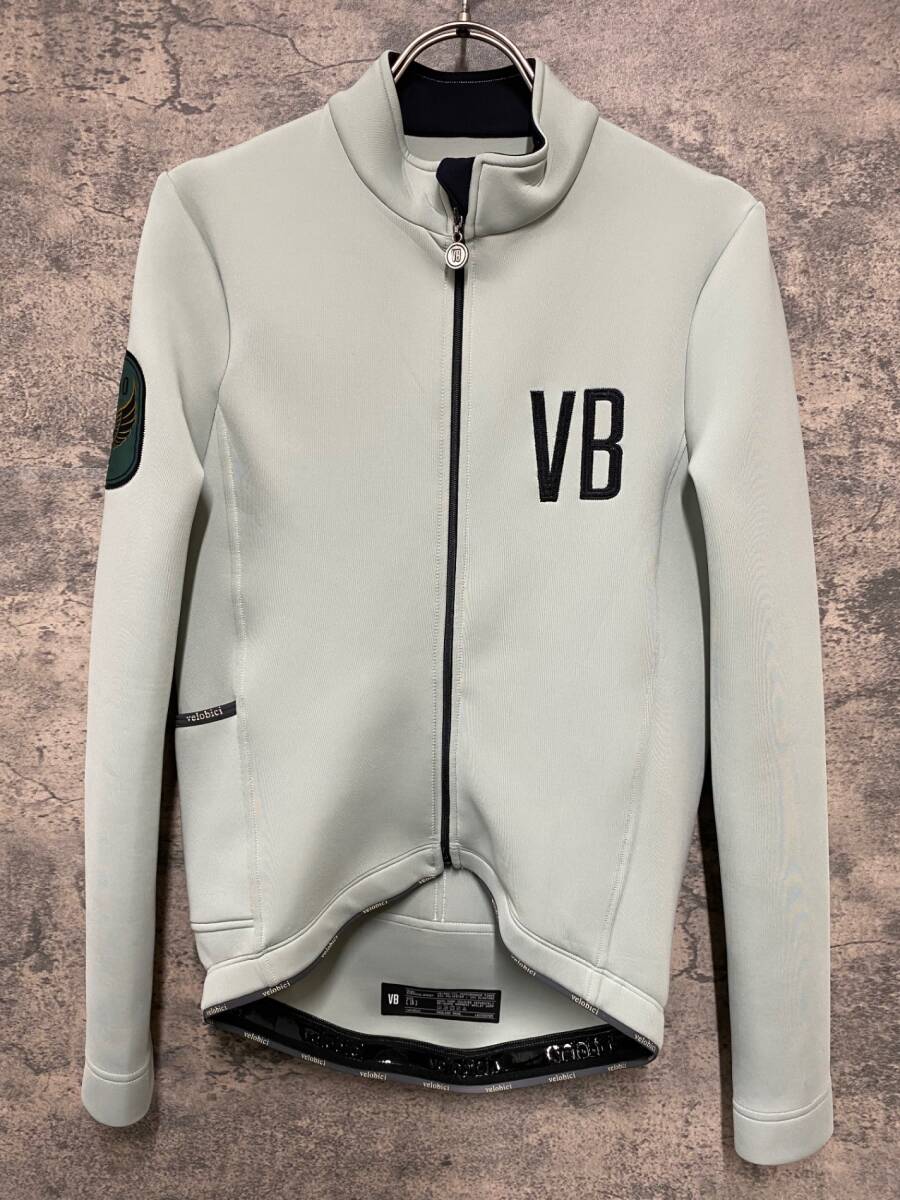 JI100 ヴェロビチ VELOBICI 長袖サイクルジャージ 緑 3拍卖