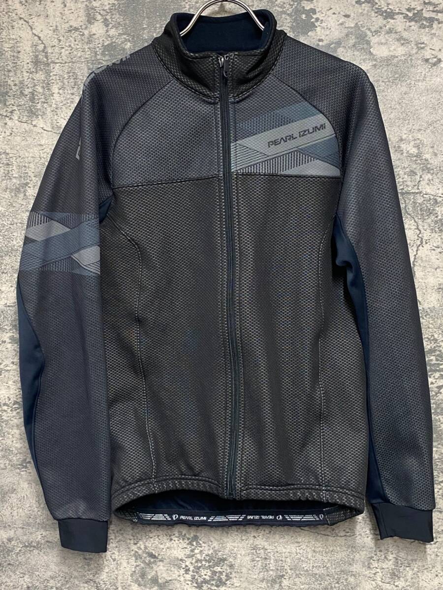 JJ423 パールイズミ PEARL iZUMi 長袖 サイクルジャケット 黒 TM 裏起毛拍卖