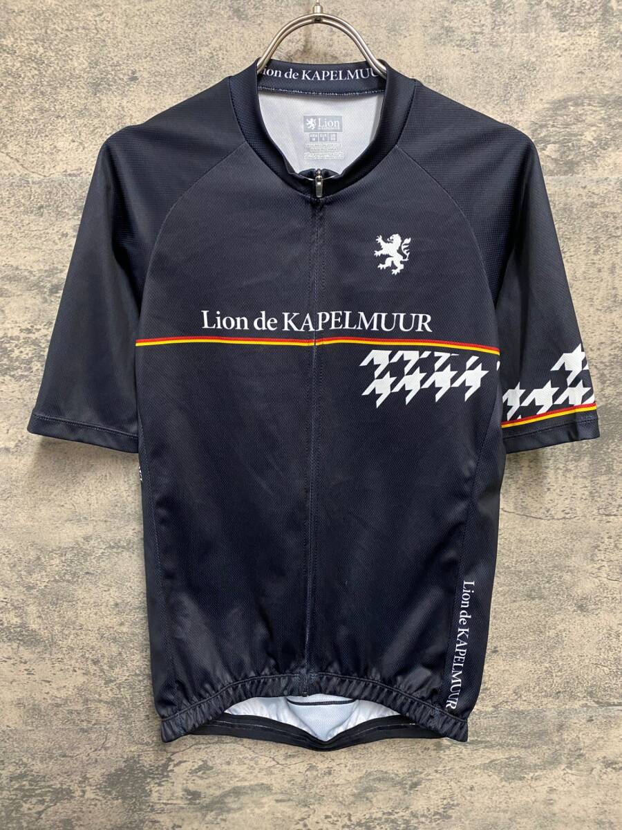 JJ763 カペルミュール kapelmuur 半袖サイクルジャージ M 黒拍卖