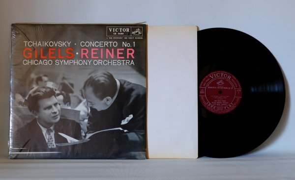 中古盤*再生確認済み【チャイコフスキー】ピアノ協奏曲*エミール・ギレルス*フリッツ・ライナー*シカゴ交響楽団拍卖