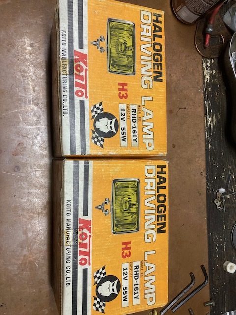 当時 フォグランプ コイト 小糸 H3 RHDー161Y 12V 55W 未使用 拍卖