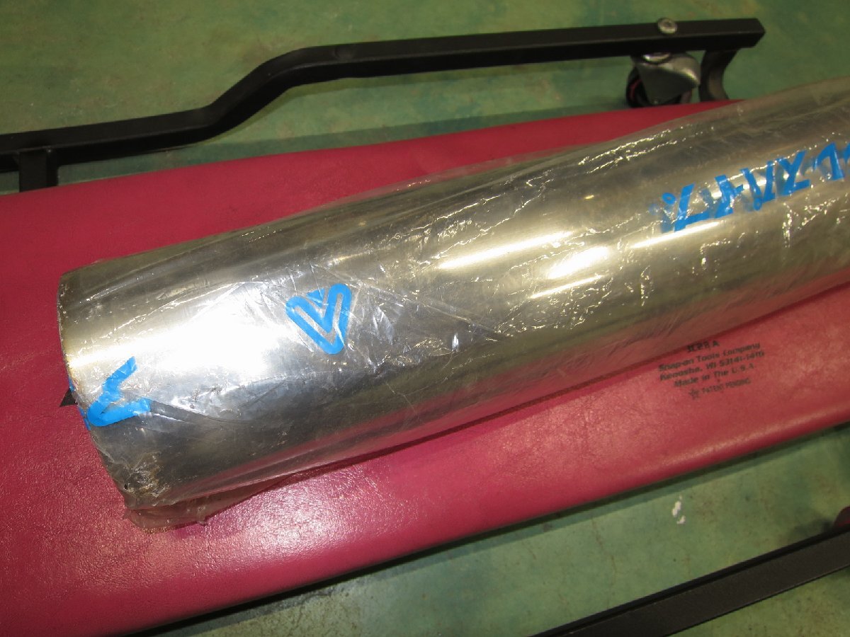 SUS304 ステンレスパイプ 115mm 115φ t2 約20cm 長さ指定カットOK 未使用品♪ 114.3φ 丸パイプ マフラー テールパイプ 等用拍卖