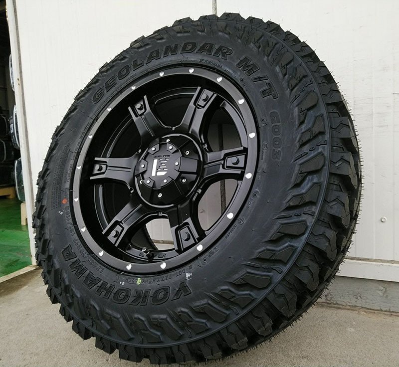 売切 特価 新品4本セット YOKOHAMA GEOLANDAR MT 265/70R17 サーフ プラド ハイラックス FJ 17インチ LEXXEL OutLaw拍卖