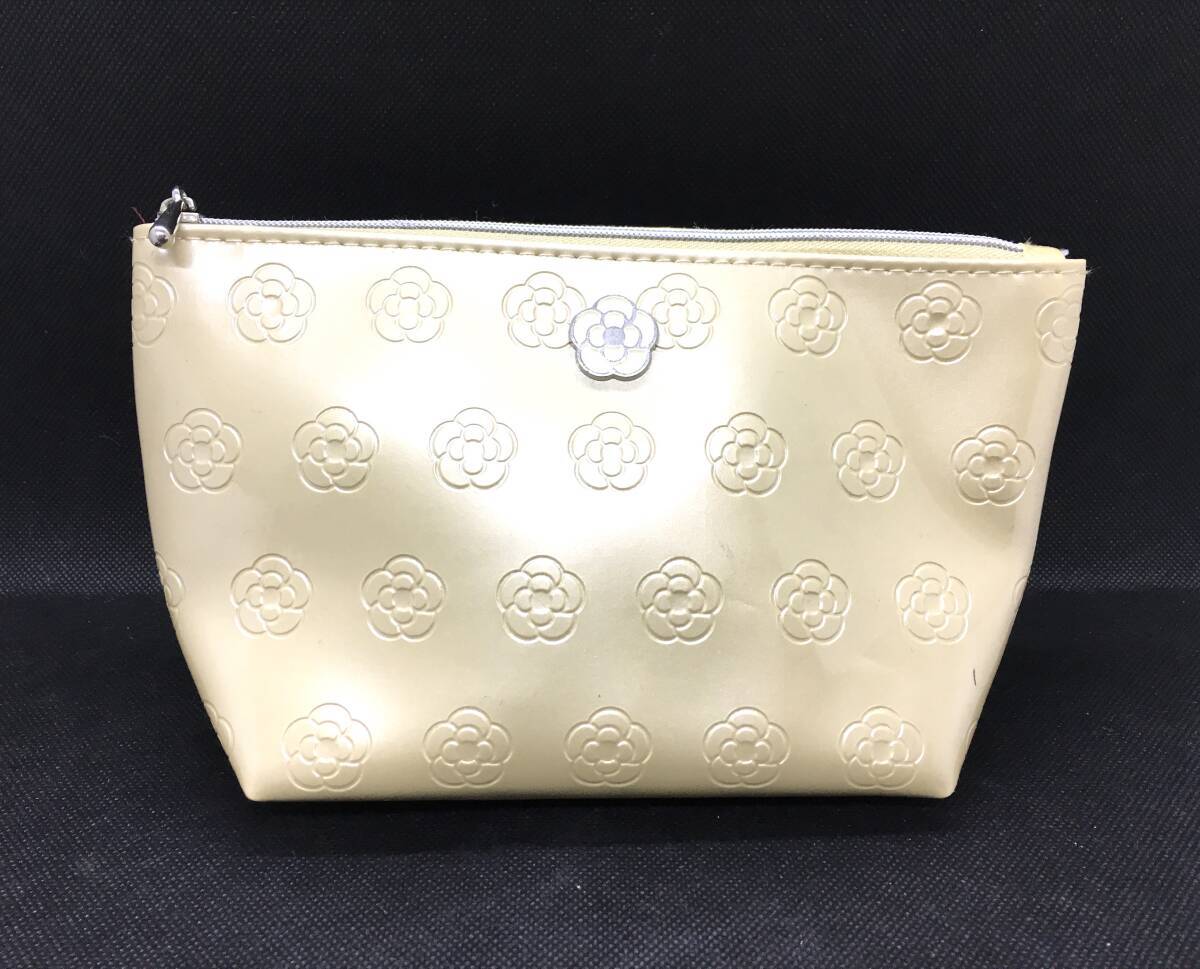 クレイサス 化粧 コスメ ポーチ ベージュ拍卖