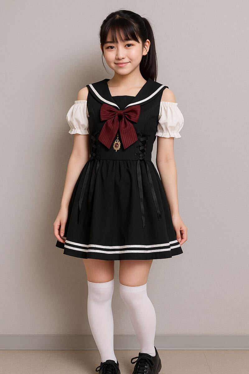 ★シークレットハニー セーラーワンピース♪フォーマルにも★可愛い女児服★160★検)RONI・ジェニイ.メゾピアノ・ALGY・アースマジック拍卖