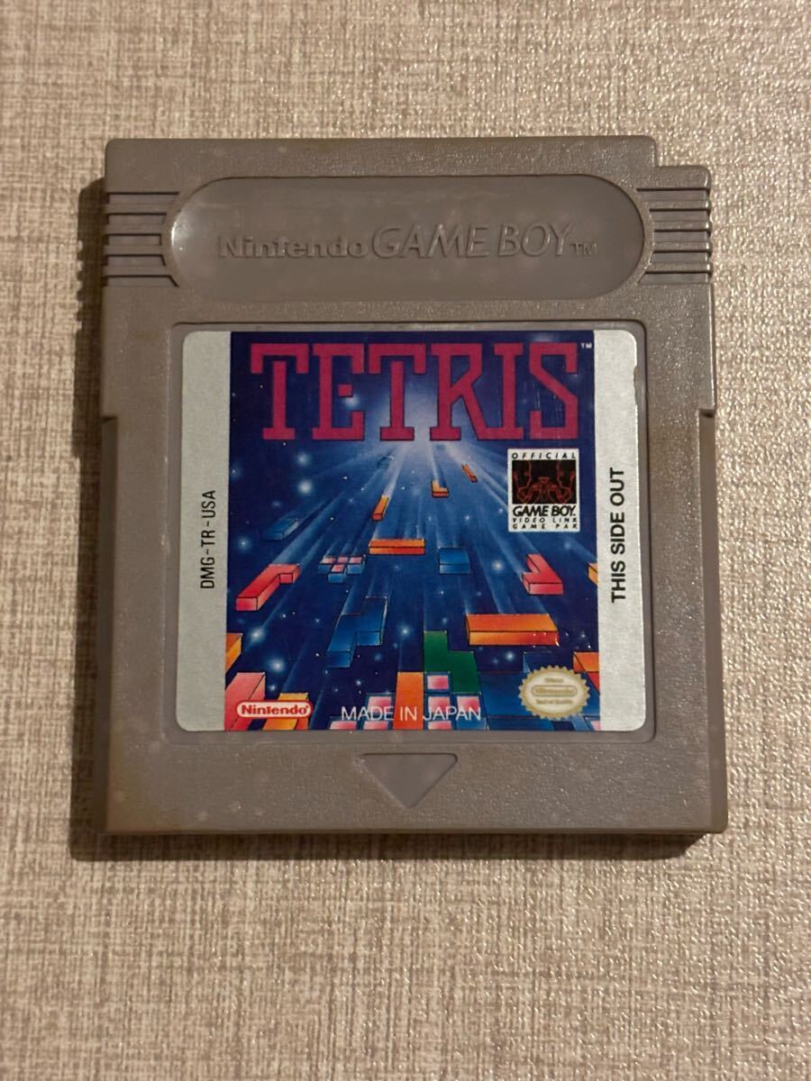 ● 可動品 ゲームボーイ ソフト 北米版 テトリス TETRIS GAME BOY ゲームソフト 当時物 任天堂 日本製 動作確認済み ソフトのみ USA拍卖