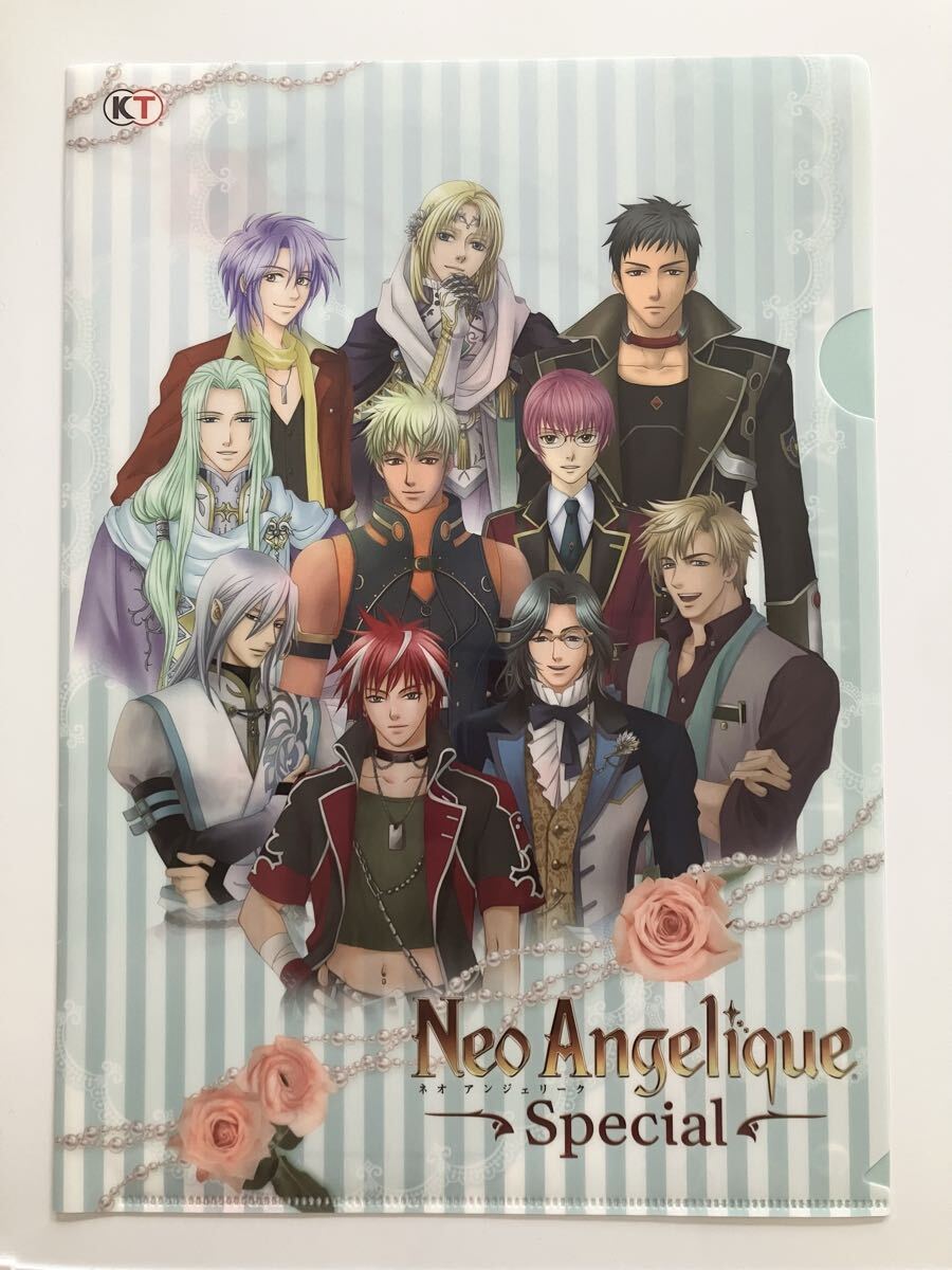 ネオロマンス 20th アニバーサリー・イヴ限定 クリアファイル Neo Angelique Special ネオアンジェリーク スペシャル拍卖