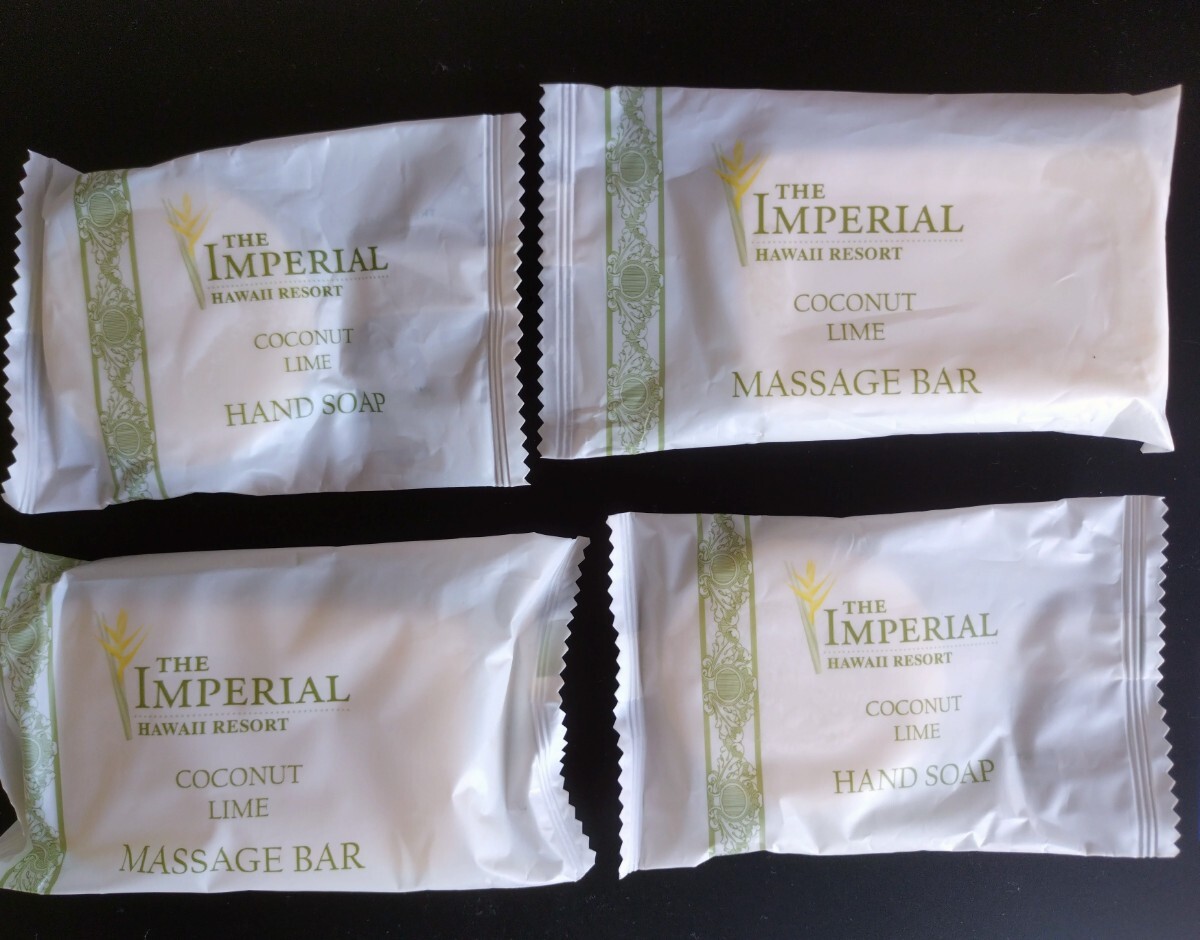 ★新品 ハワイ HAWAII ホテル アメニティ 石鹸 マッサージバー MASSAGE BAR ハンドソープ HAND SOAP ココナッツライム Coconut Lime拍卖