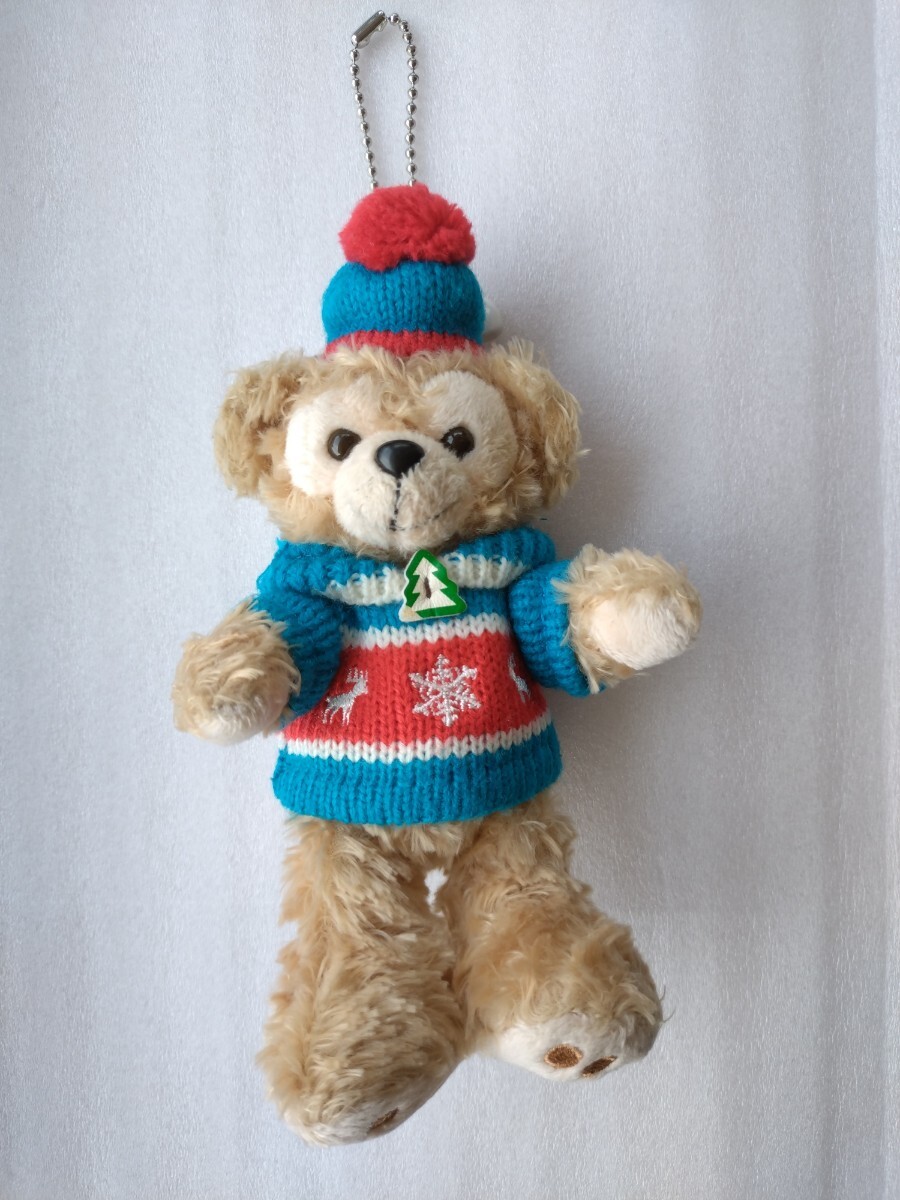 ★美品 ダッフィー 2011 クリスマスウィッシュ ぬいぐるみバッジ 東京ディズニーシー TDS Duffy ぬいバ Xmas拍卖
