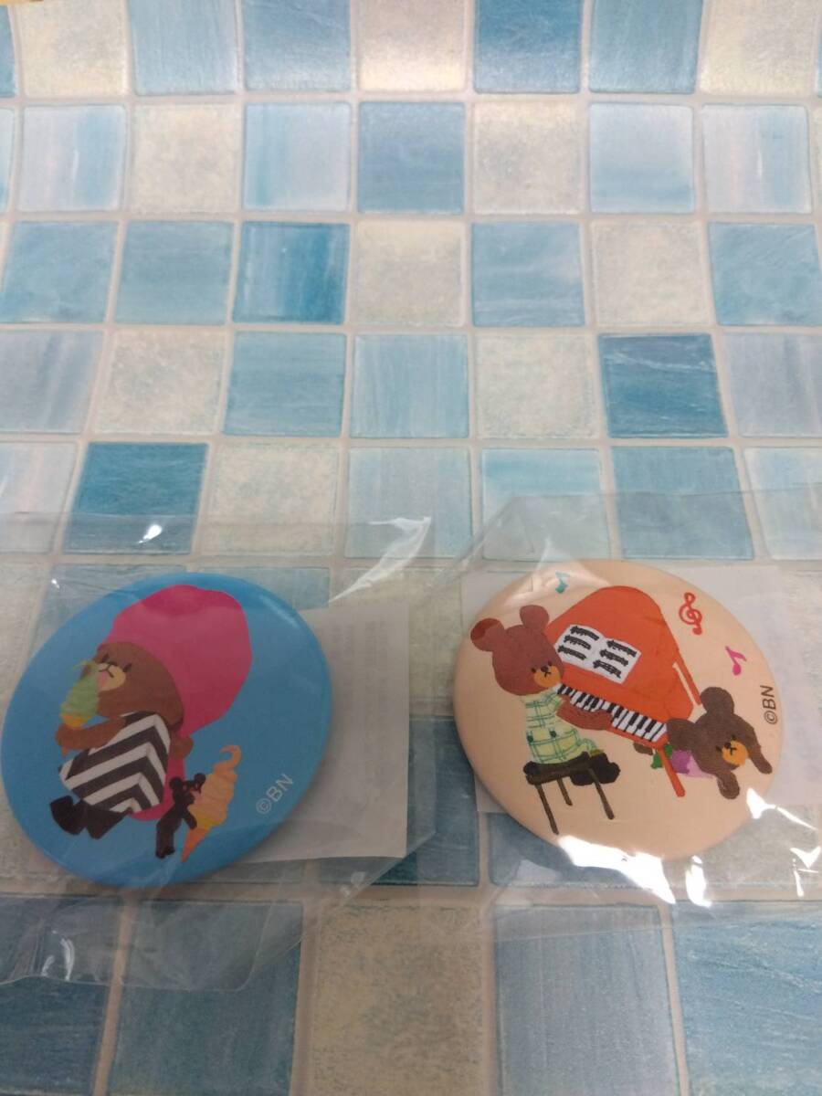 くまのがっこう マグネット 2種 直径4cm バンダイ 新品拍卖