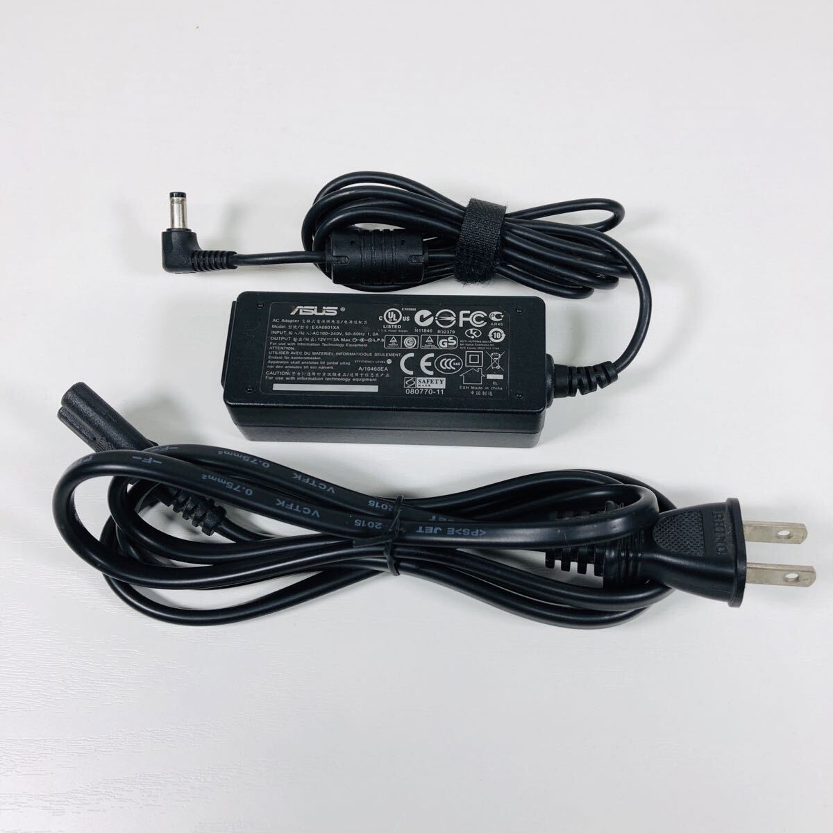 Asus/EPSON Eee PC ADP-36EH C EXA0801XA SV1 S101H S121 T91 T91MT 1000 1000HA 1000HE 1000HG 1000XP対応用ACアダプター12V(4.8mm機種用)拍卖