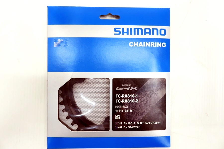 ★★シマノ SHIMANO チェーンリング FC-RX810-1 42T拍卖