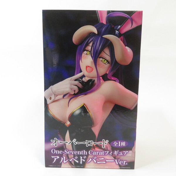 中古 未開封品 One-Seventh Carat オーバーロード アルベド バニーVer. SYSTEM SERVICE/システムサービス フィギュア拍卖