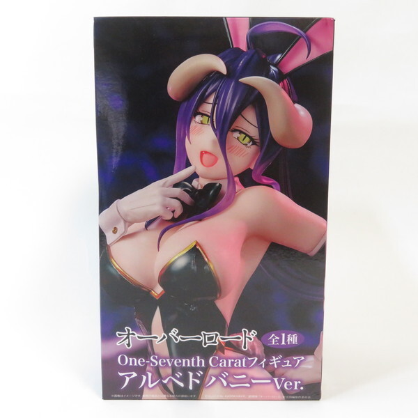 中古 未開封品 One-Seventh Carat オーバーロード アルベド バニーVer. SYSTEM SERVICE/システムサービス フィギュア拍卖