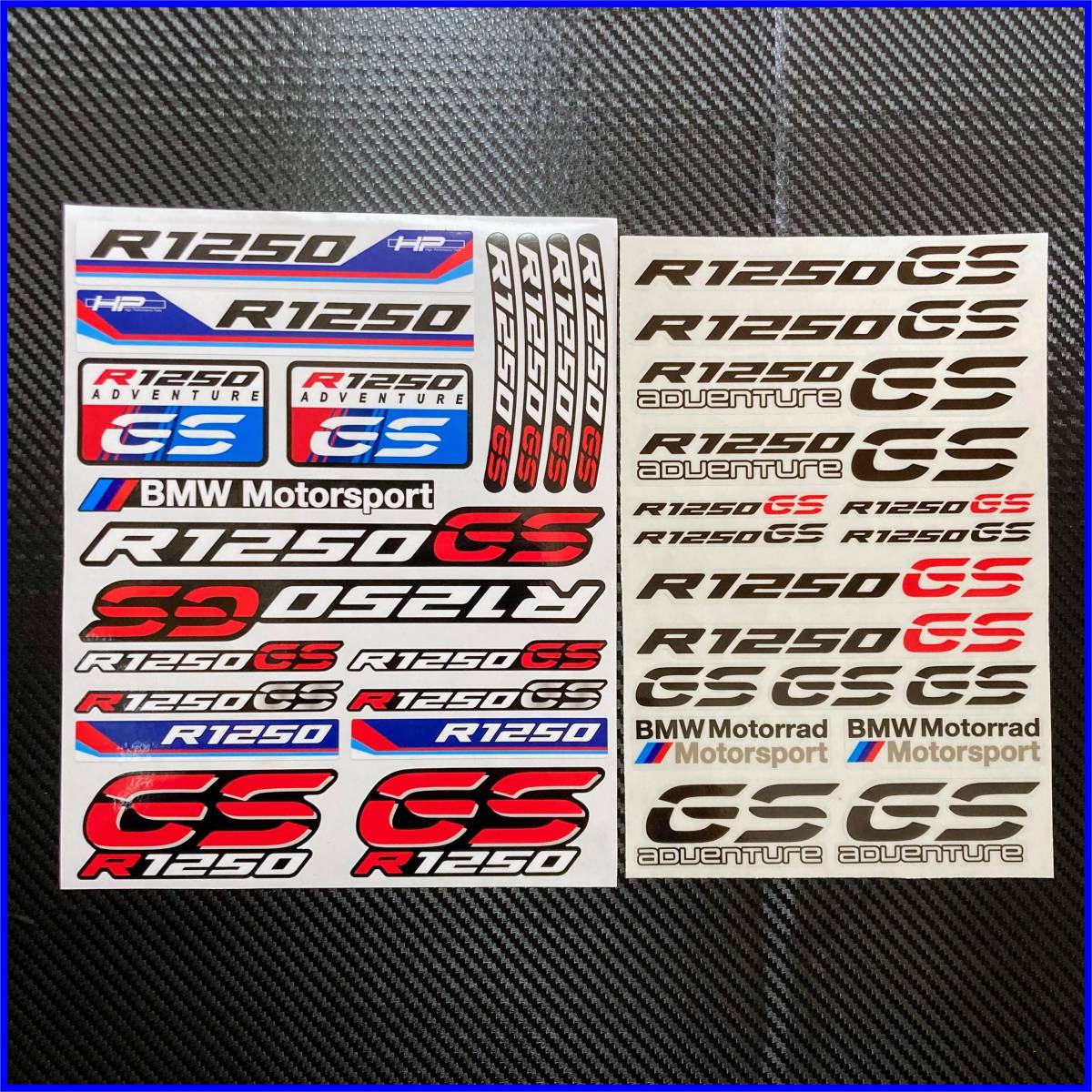 BMW R1250GS LC/ADV アドベンチャー ステッカー 2枚セット S312拍卖