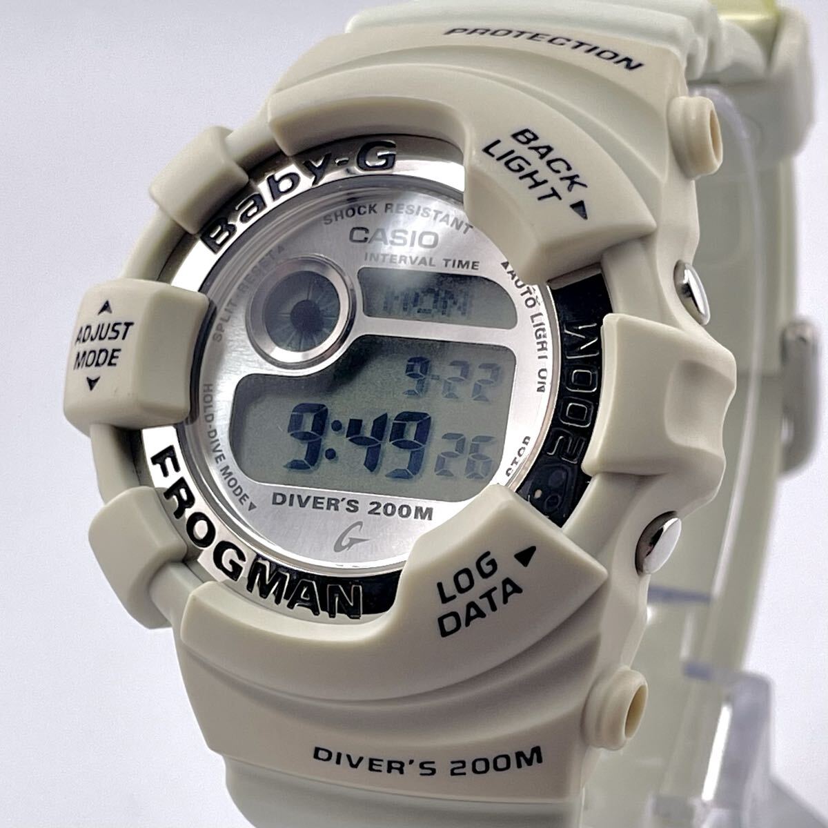 【未使用級/稼働】フロッグマン/FROGMAN Baby-G/ベビーG CASIO/カシオ デジタルウォッチ 時計 レディース ダイバーウォッチ BGW-100拍卖