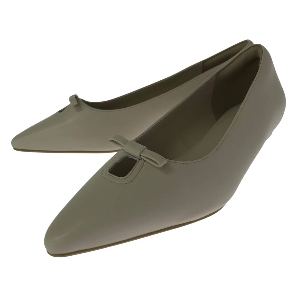 green label relaxing グリーンレーベルリラクシング パンプス size24.0/ライトベージュ拍卖