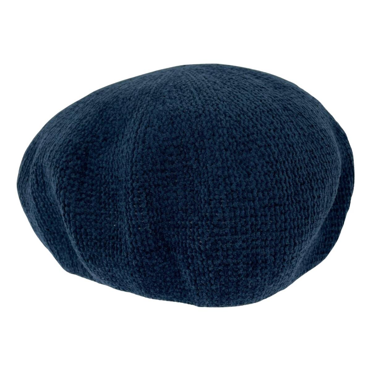 KBF ケービーエフ ベレー帽 size57.5CM/ネイビー拍卖