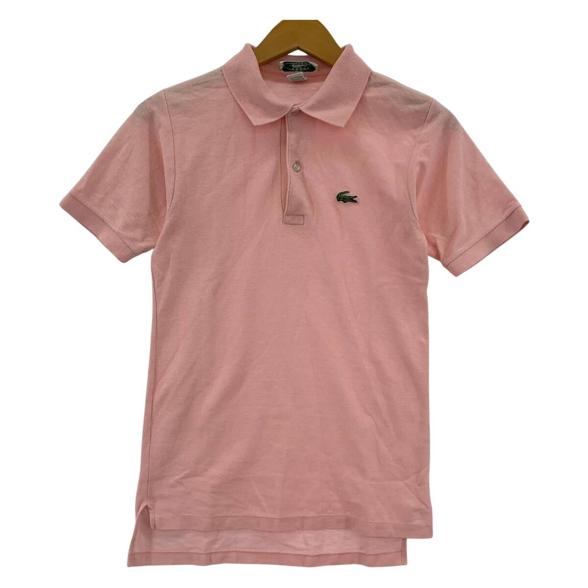 LACOSTE ラコステ ポロシャツ sizeL(16/18)/ピンク ゆうパケットOK拍卖