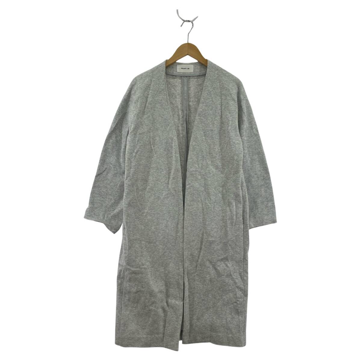 FRAY I.D フレイアイディー ニット コート sizeF/ライトグレー拍卖