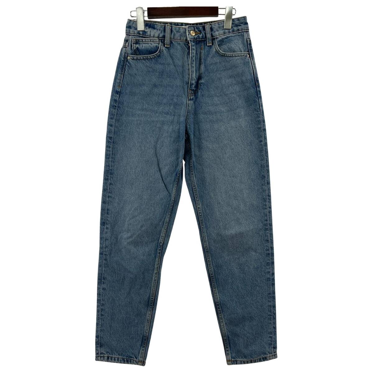 ZARA ザラ ストレート デニム パンツ sizeEUR 34/ブルー系拍卖