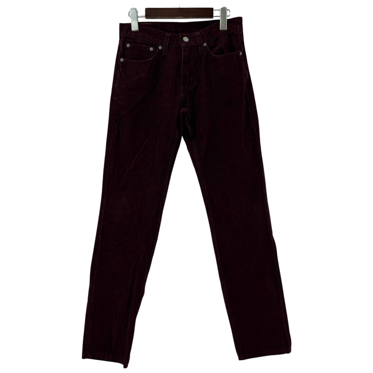 LEVI'S リーバイス 511 コーデュロイ パンツ sizeW28 L32/レッドパープル系拍卖