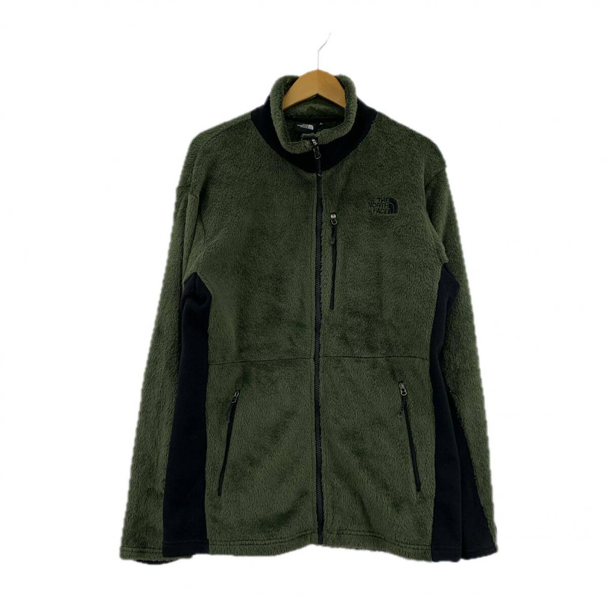 THE NORTH FACE ザ・ノースフェイス NA62006 ジップインバーサミッド ジャケット sizeL/カーキ×ブラック拍卖