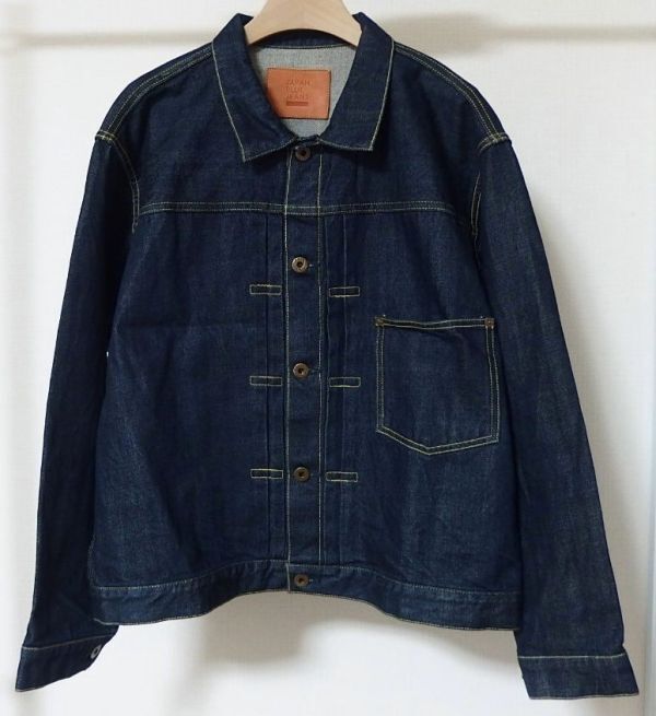 JAPAN BLUE JEANS ジャパンブルージーンズ 13.5oz Suvin gold Classic denim jacket デニム ジャケット Gジャン38 大戦モデル Tバック仕様拍卖