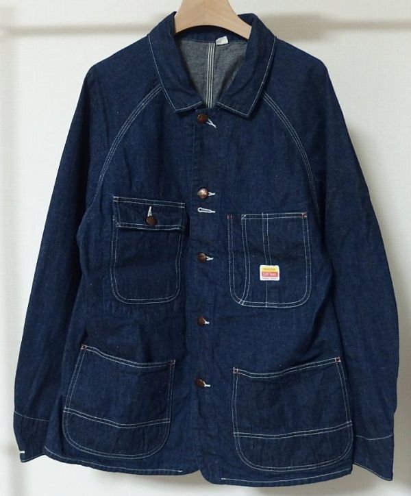 WORKERS ワーカーズ CAT DAY Coverall デニム カバーオール ジャケット M拍卖