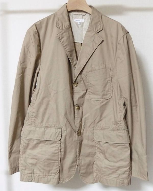 Engineered Garments エンジニアードガーメンツ Baker Jacket Hight Count Twill ベイカー ジャケット M拍卖