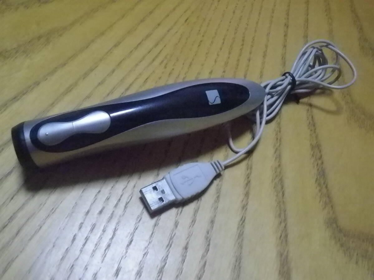 送料無料 テック ペン型有線マウス V-MOUSE(VM-101)2004年度グッドデザイン受賞 古いですが動作品拍卖