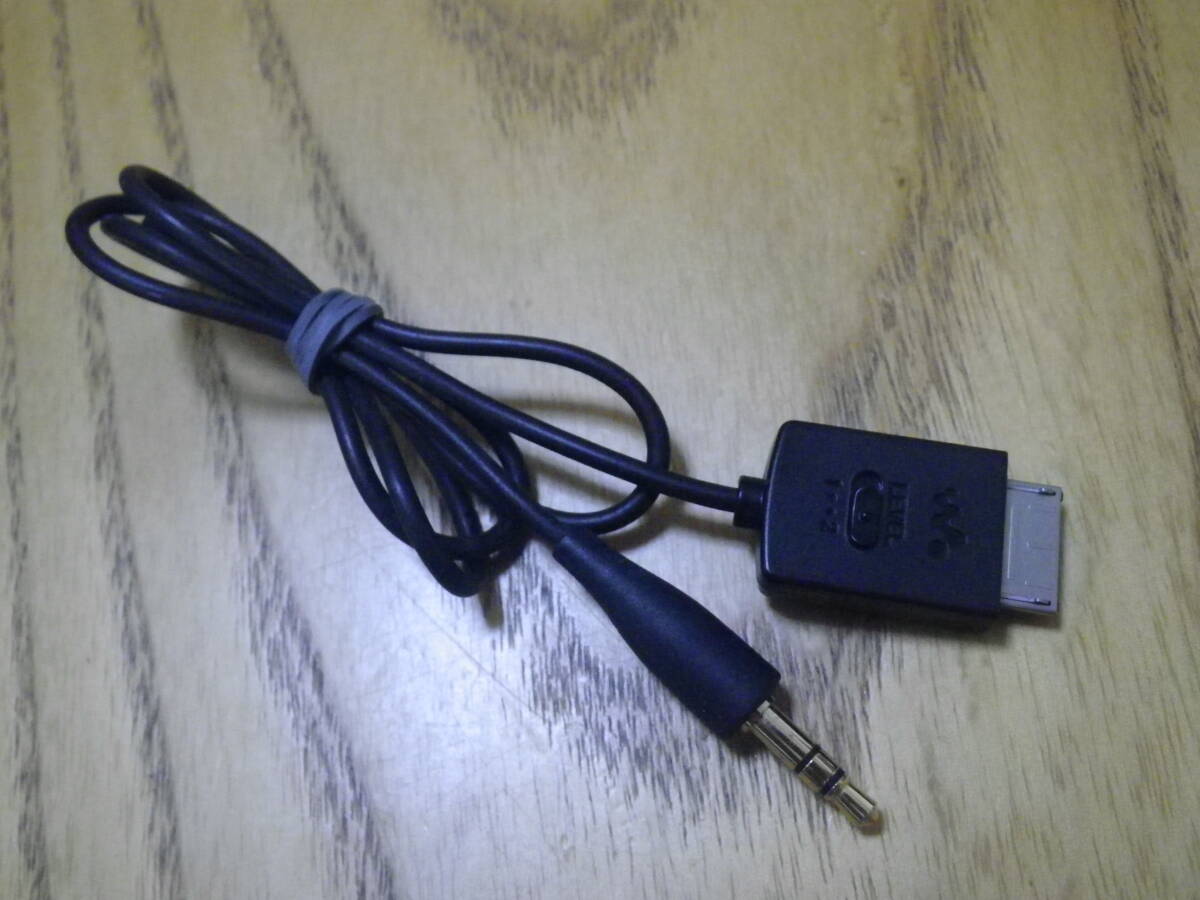 送料無料 SONY WALKMAN用 純正録音ケーブル WMC-NWR1 きれいな動作品拍卖