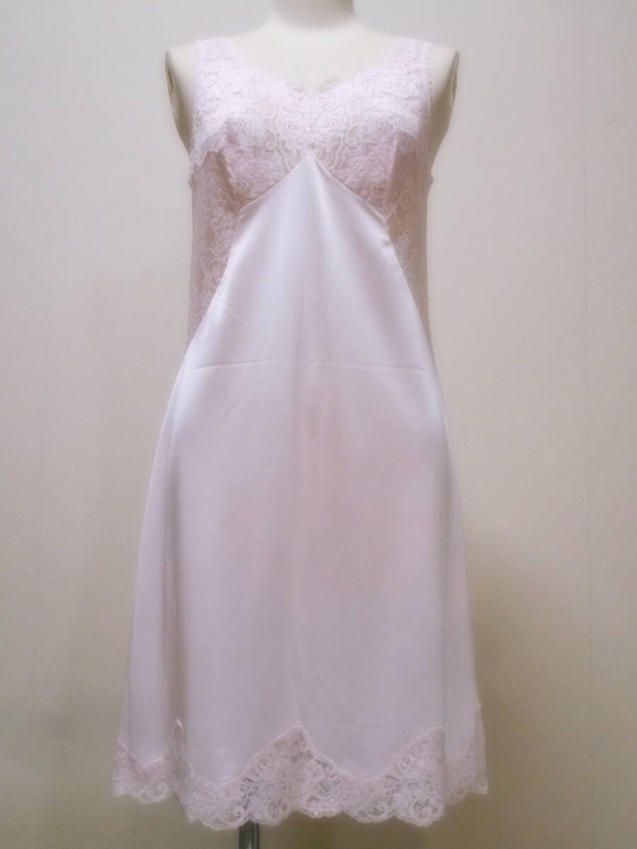 ★【シャルレ】レースが可愛いピンクのスリップ★18拍卖