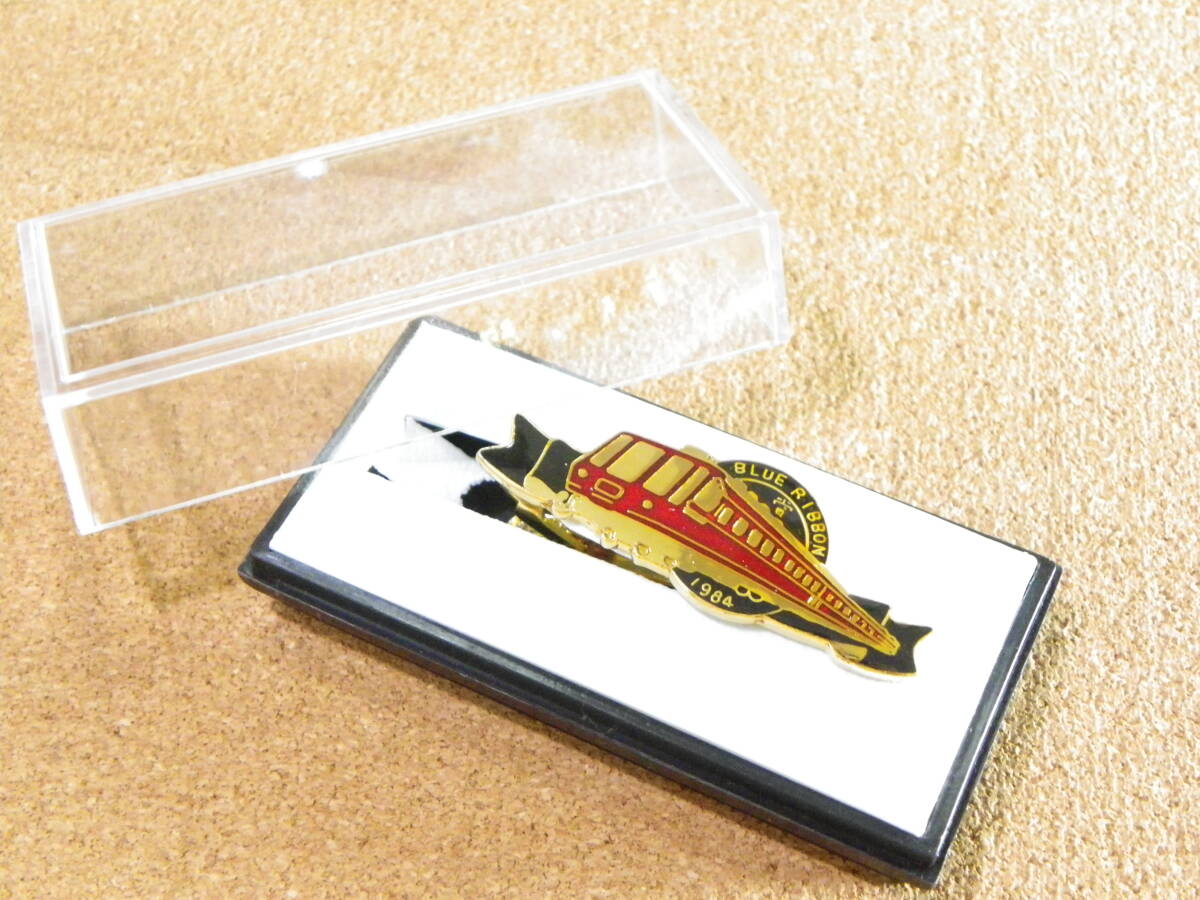 日本国有鉄道 JNR / ブルーリボン賞 国鉄14系客車 ネクタイピン 1984年受賞 ケースあり / タイピン 鉄道グッズ 電鉄 列車拍卖