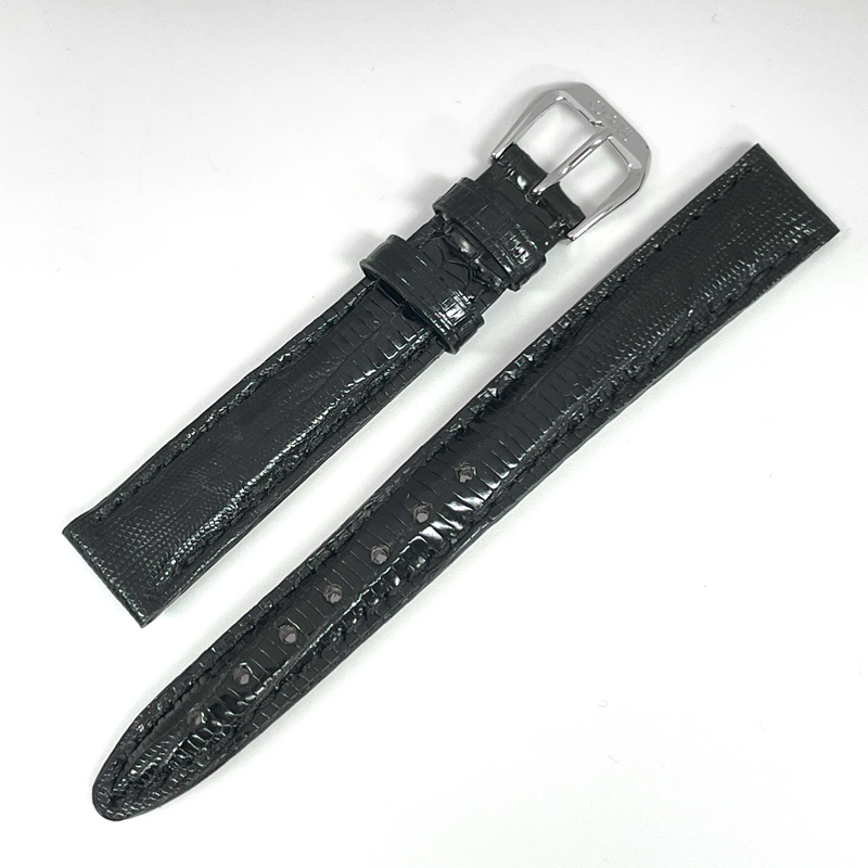 【未使用・長期在庫処分品】 78 ORIS/オリス 純正ストラップ/ベルト 1 14 44 黒クロコダイル 14mm-12mm拍卖
