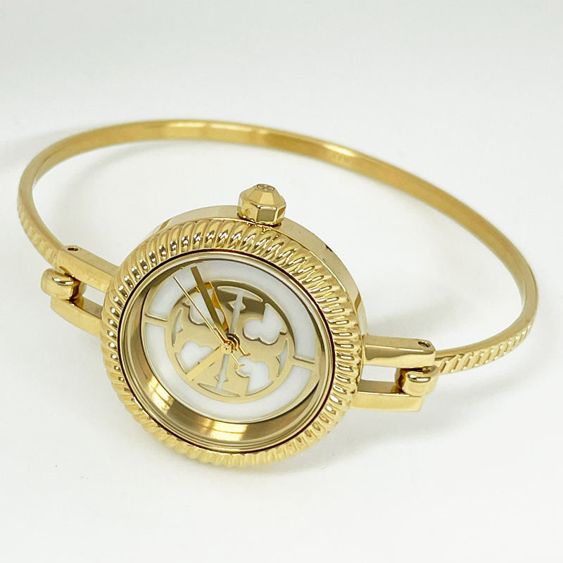 1円~!【未使用・アウトレット処分品・TRB55TS】トリーバーチ TORY BURCH レディース腕時計 TBW4029 クォーツ 電池交換済 付属品なし拍卖