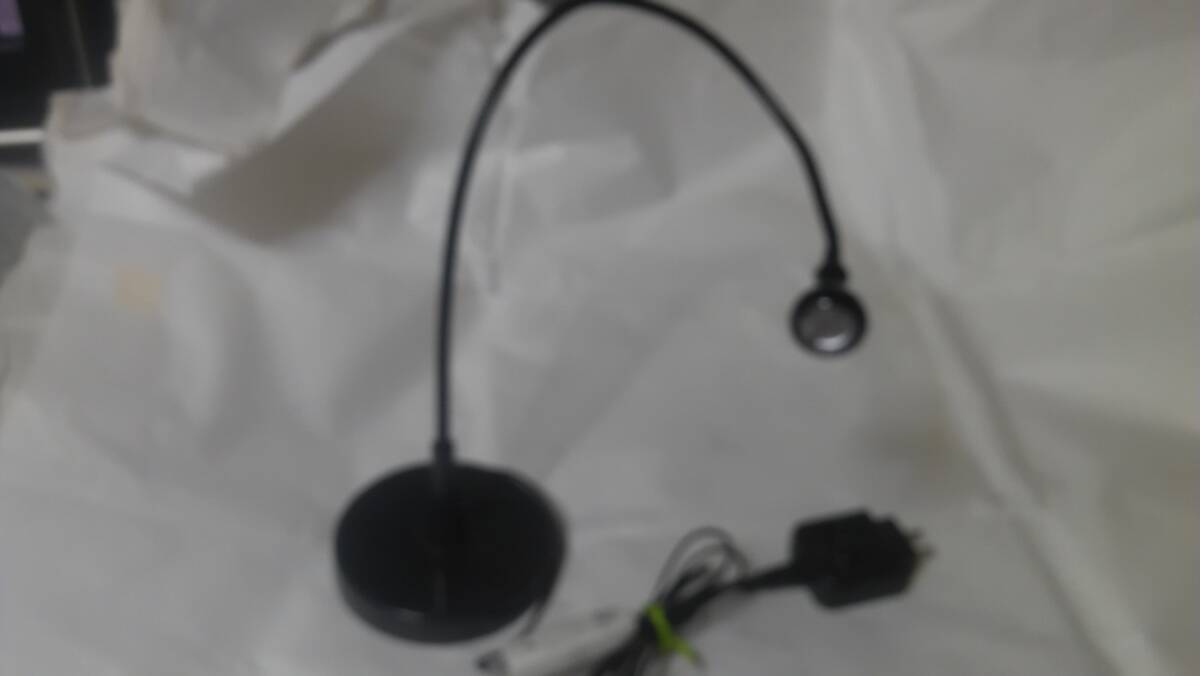 ●◆再々値下IKEA/イケア NAVLINGE/ネーヴリンゲ:LEDワークランプ ブラック スタンド拍卖