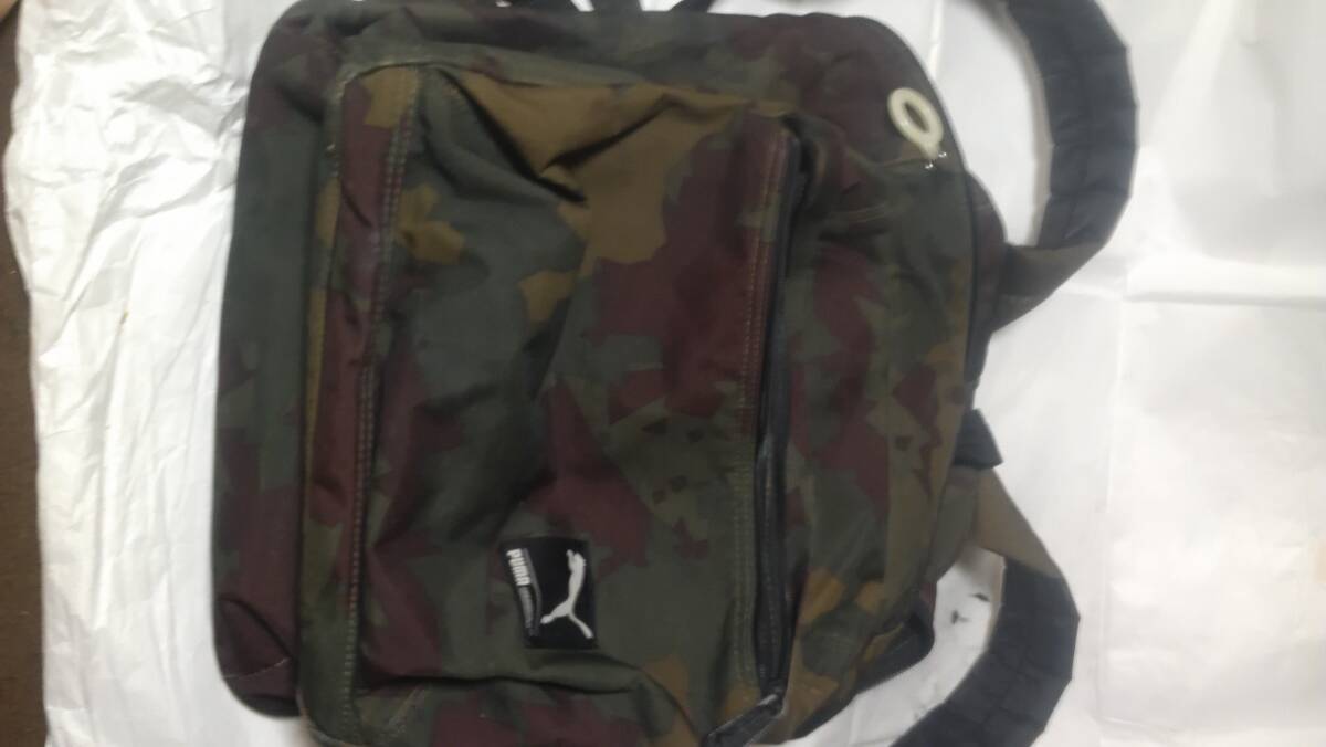 ■■再々値下PUMA (プーマ )バックパック 迷彩 リュックサックバッグ拍卖