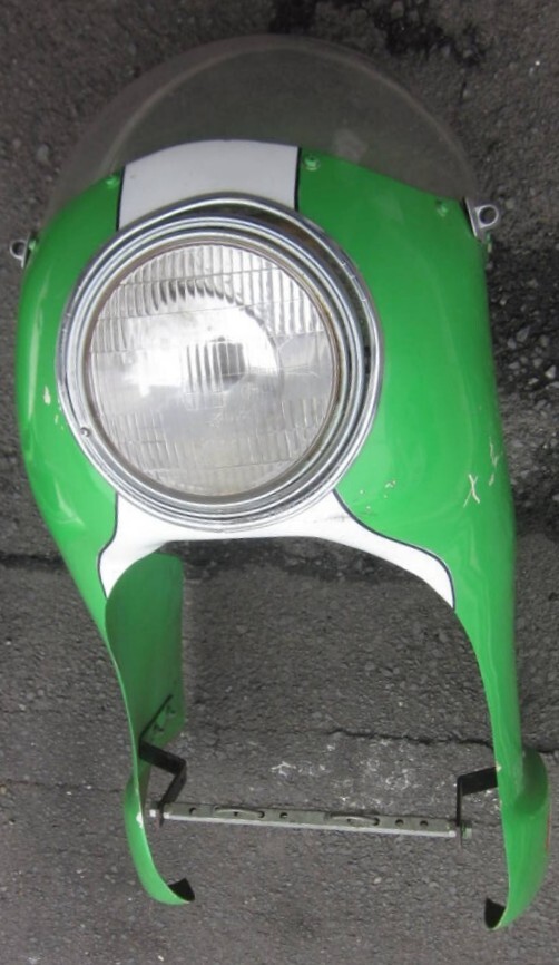 当時物イノウエロケットカウルRG250E純正OPキャリアGSX400FS GSX250E GSX400E GS400 GT380 CBX400F CB400T CB400N CB250T CB400F XJ400拍卖