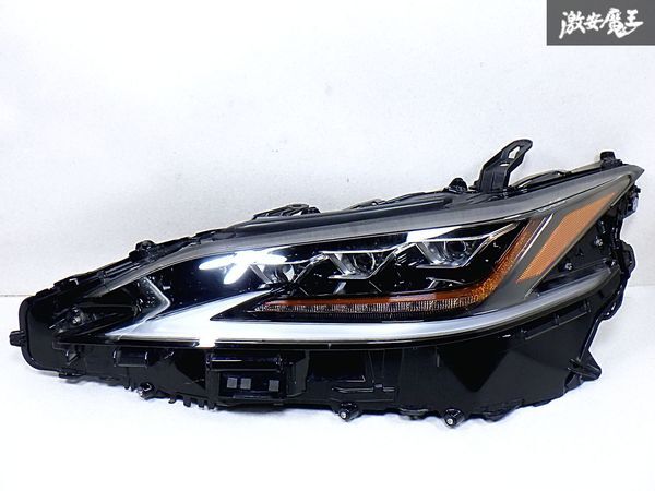 LEXUS レクサス 純正 AXZH10 AXZH11 ES300h 前期 3眼 LED ヘッドライト レンズ 左 左 助手席側 KOITO 33-263 打刻H 即納 棚R-1拍卖