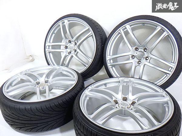 ●★レア!!★ YOKOHAMA ヨコハマ AVS MODEL-T5 20インチ 8.5J +45 PCD114.3 5H 5穴 ホイール 4本 1台分 クラウン アリスト マーク2 棚A-4拍卖