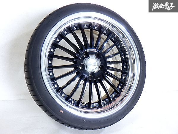 ●WORK ワーク LANVEC ランベック LF1 SR 19インチ 9.5J +45 PCD114.3 5H 5穴 ホイール 1本 単体 クラウン マジェスタ 即納 棚B-1拍卖